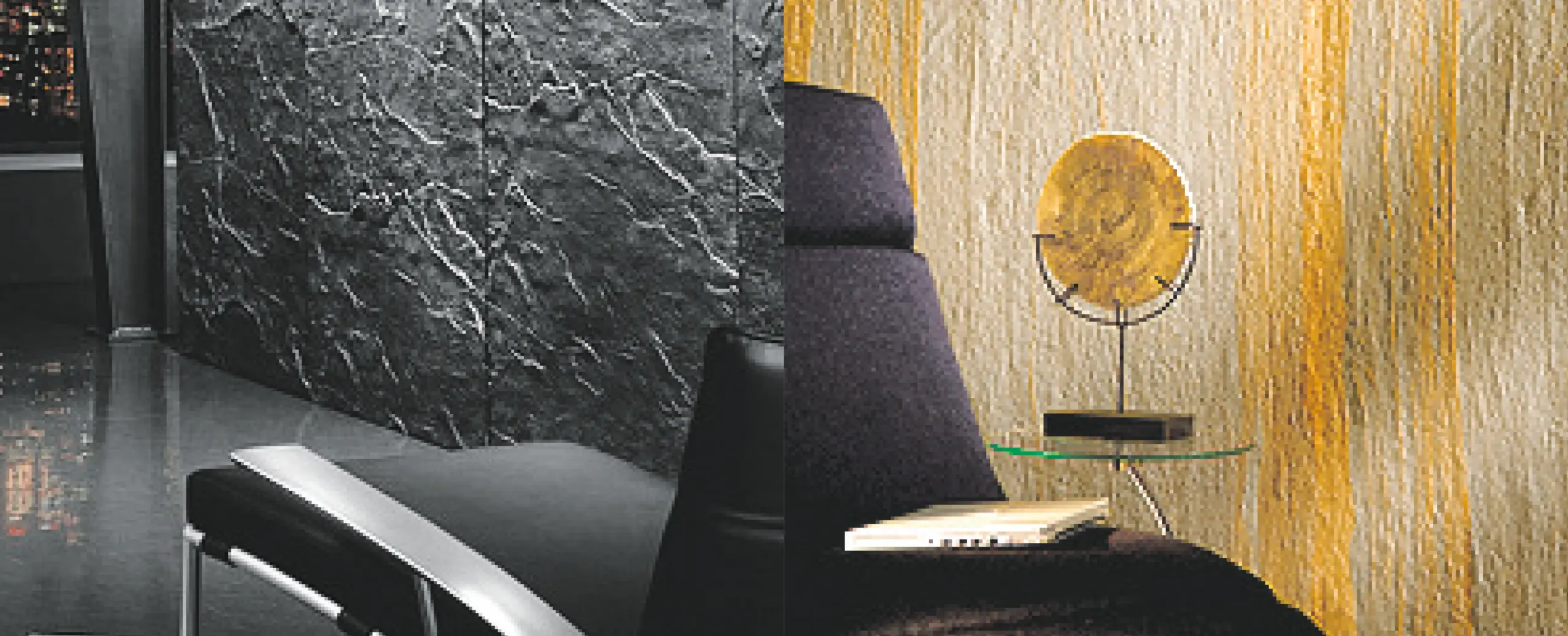 Kreative Wandgestaltung Steinoptik